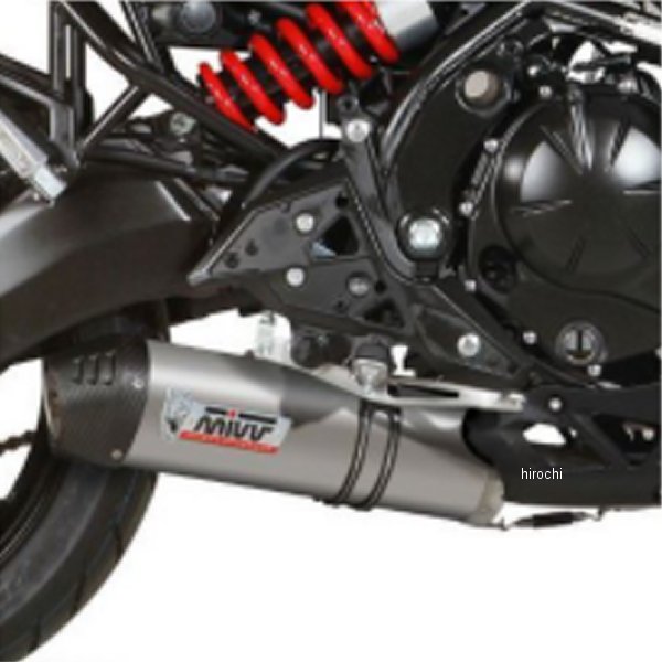 ミヴ Mivv フルエキゾースト 触媒あり 15年-21年 Versys650 OVAL チタン K.041.L4C-ACC.041.A1 HD店