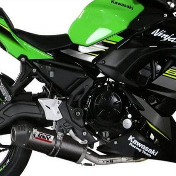 ミヴ Mivv フルエキゾースト OVAL 触媒あり 17年-21年 Ninja650 カーボン K.044.L3C-ACC.042.A1 HD店