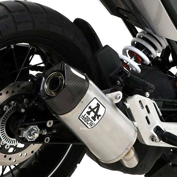 アロー ARROW スリップオンマフラー INDY RACE 20年 ハスクバーナ Svartpilen401 アルミ/カーボンエンド 72631AK-Svartpilen401 HD店