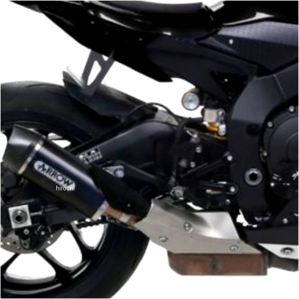 アロー ARROW スリップオンマフラー INDY RACE 15年-16年 YZF-R1 アルミダーク/カーボンエンド 71829AKN+71630MI HD店