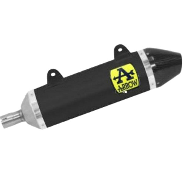 APRILIA - アロー ARROW スリップオンマフラー THUNDER 18年-20年 アプリリア RX125 アルミダーク/カーボンエンド 52509AKN HD店