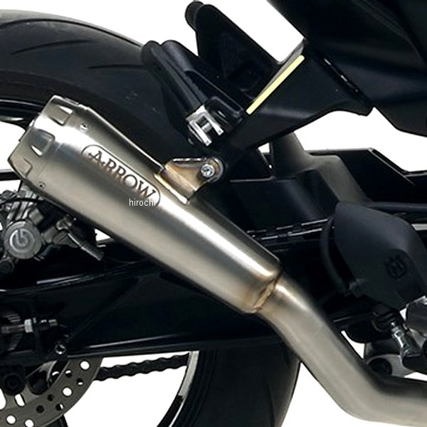 アロー ARROW スリップオンマフラー PRO RACE 18年-19年 ハスクバーナ Vitpilen701 チタン/チタンエンド 71891PR+71703MI HD店