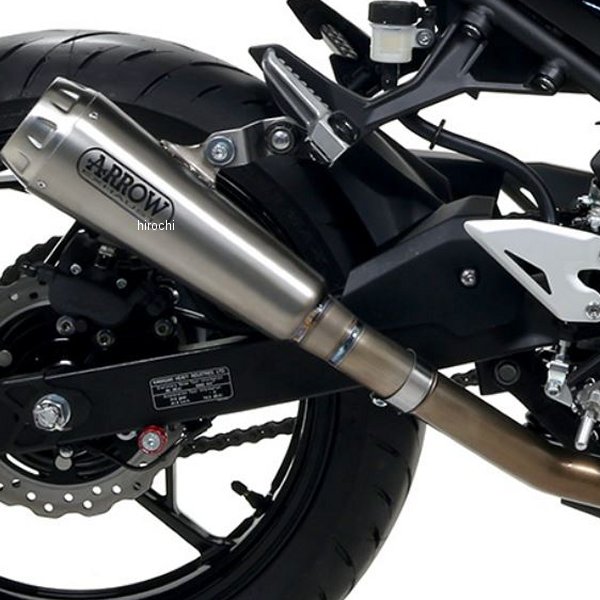 アロー ARROW フルエキゾースト PRO RACE 18年-22年 Ninja400 ニクロム/ステンエンド 71874PRI+71686MI HD店
