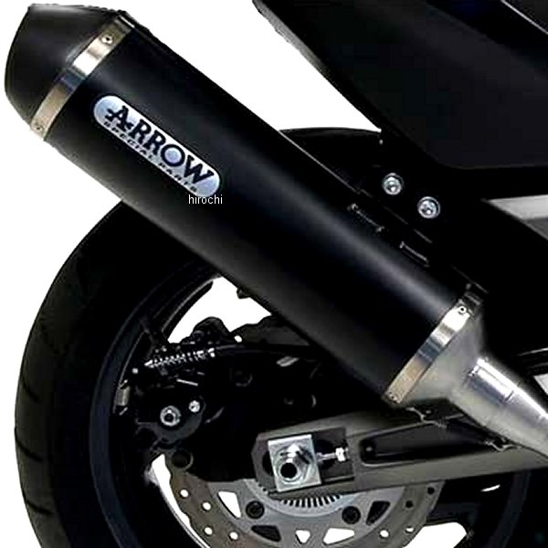 アロー ARROW フルエキゾースト URBAN 17年-18年 KYMCO AK550 アルミダーク/ステンレスダークエンド 73513ANN+73014KZ+73015MI HD店