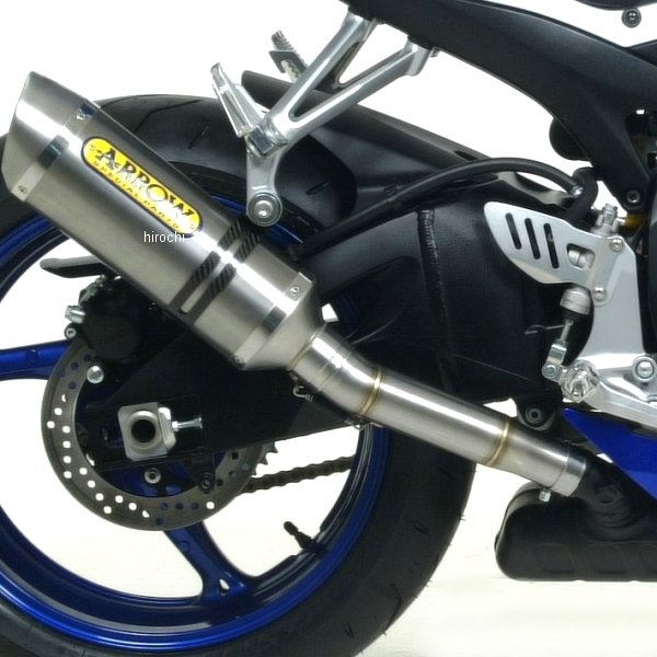 アロー ARROW スリップオンマフラー THUNDER 08年-10年 GSX-R600 アルミ/ステンエンド 71729AO+71381MI HD店