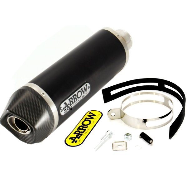 アロー ARROW スリップオンマフラー MAXI RACE TECH 09年-13年 BMW K1300R アルミダーク/カーボンエンド 71790AKN+71455MI HD店