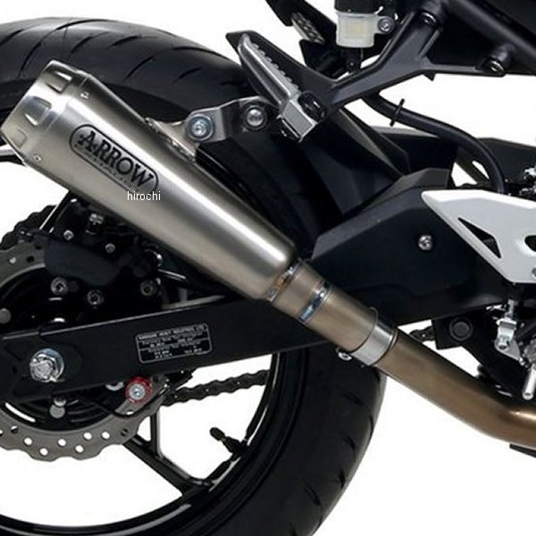 Mufflers - アロー ARROW スリップオンマフラー PRO RACE 18年-22年 NINJA400 ニクロム/ステンエンド 71874PRI HD店
