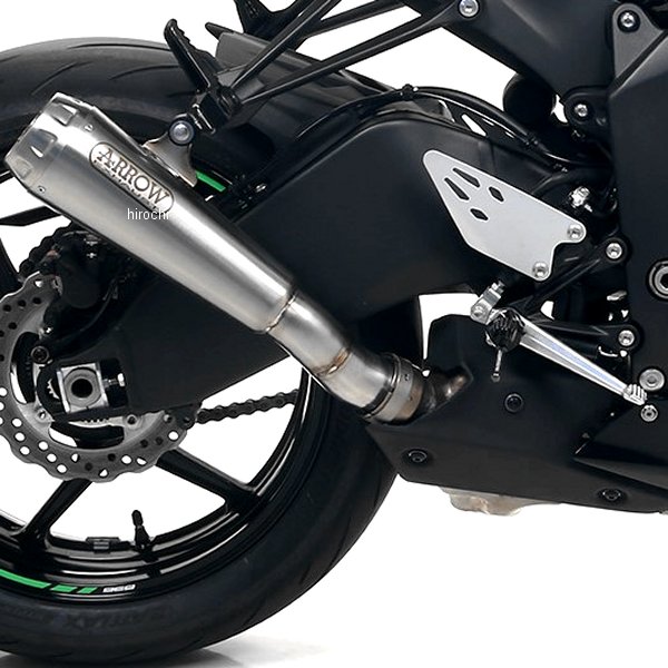 アロー ARROW スリップオンマフラー PRO RACE 19年-22年 ZX-6R、636 チタン/チタンエンド 71898PR+71712MI HD店