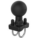 【メーカー在庫あり】 ラムマウント RAM MOUNTS ダブルU字クランプ 2.25インチボール用 RAM-D-235U HD店(2)