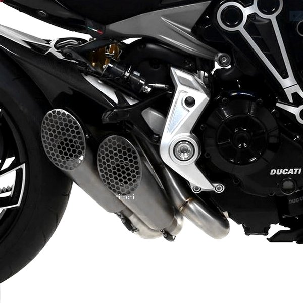アロー ARROW スリップオンマフラー PRO RACE 16年-20年 ドゥカティ XDIAVEL チタン 71204PR HD店