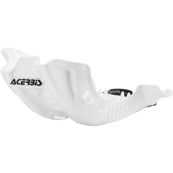 【USA在庫あり】 アチェルビス ACERBIS スキッドプレート ラージ 19年-22年 KTM SX-F250 白/黒 acb2736371035 HD店