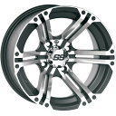 【USA在庫あり】 ITP ホイール SS アロイ 212M 14x8 4/110 5+3 シルバー 0230-0311 HD(2)