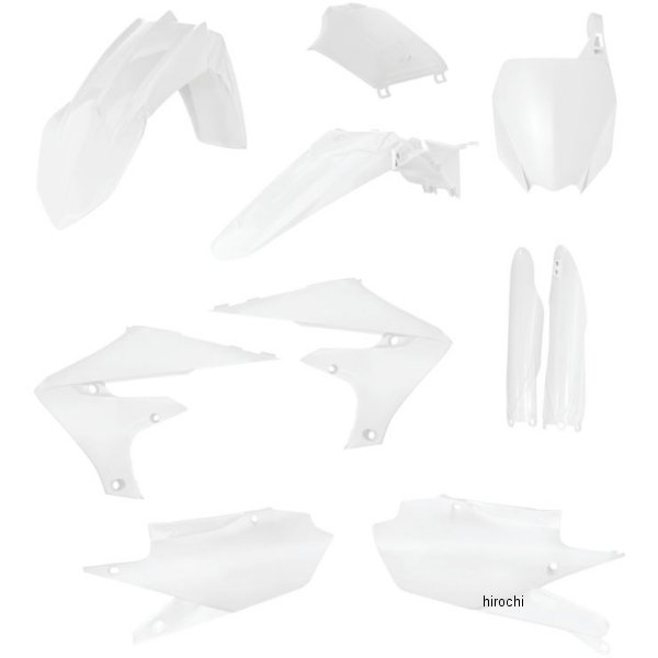 【USA在庫あり】 アチェルビス ACERBIS 外装キット 19年-23年 YZ250F 白 acb2736350002 HD店