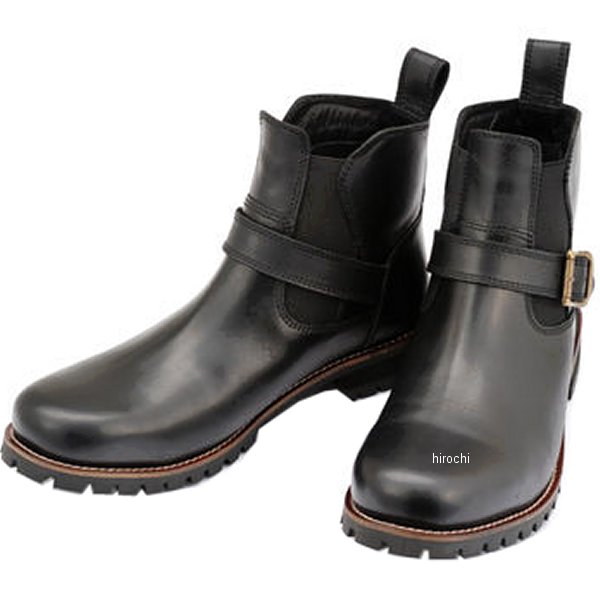 【メーカー在庫あり】 HBS008 ヘンリービギンズ HenlyBegins サイドゴアブーツ 黒 25.5cm 29192 HD店