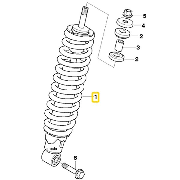 BMW純正 F スプリング ストラット ロータイプ 31428529487 HD店