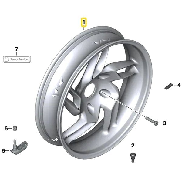 BMW純正 R ホィール Silber 36317707408 HD店