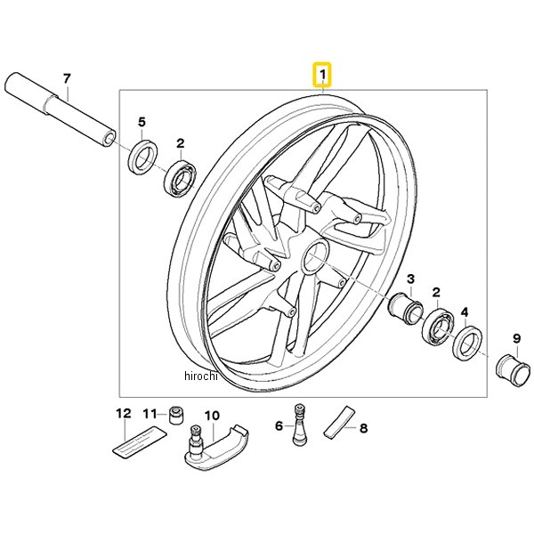 BMW純正 F ホィール、銀 36318559258 HD店