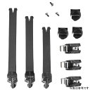 【メーカー在庫あり】 フォックス FOX COMP ブーツパーツ ストラップ/バックル/ストラップパス 黒 25430-001-OS HD店
