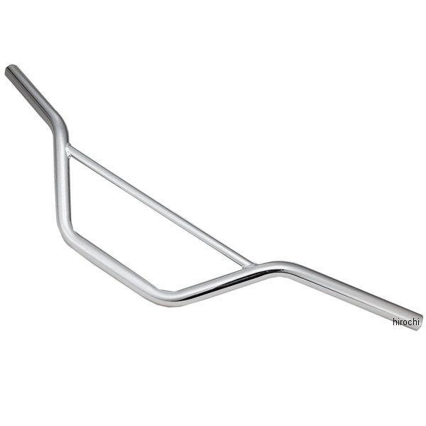 キジマ ハンドルバー汎用サイズ:W750×H125×R80×L110 (22.2φ)素材:スチールカラー:メッキ形状:コンドル バー付き汎用のスチール製ハンドルです。204-3395楽天 HD店　