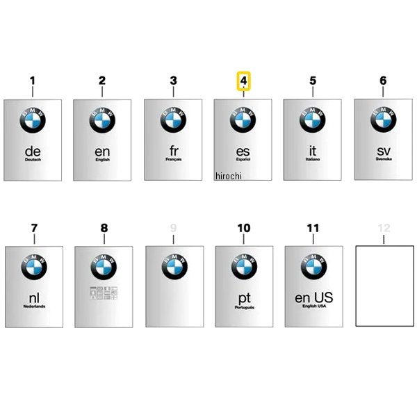 BMW純正 オーナーズ ハンドブック ES 01408358053 HD店