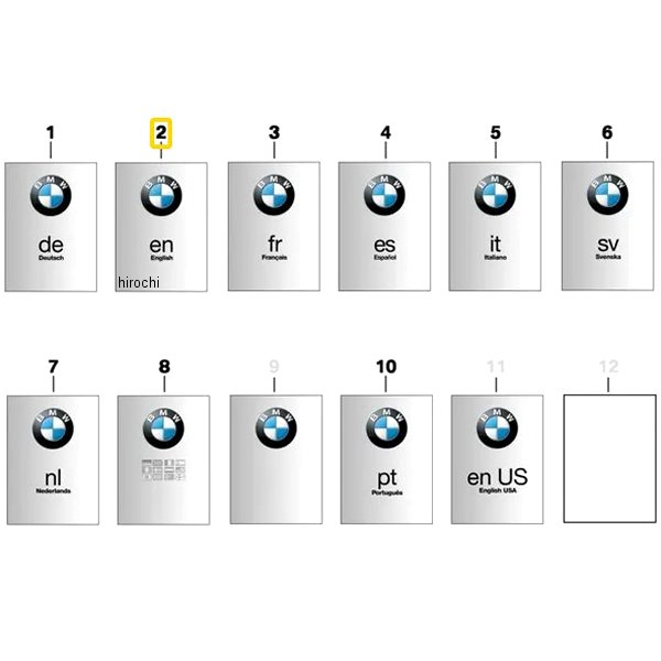 BMW純正 オーナーズハンドブック EN 01408406501 HD店