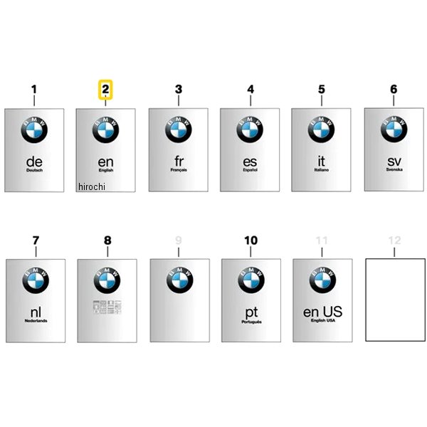 BMW純正 取扱説明書 EN 01409446631 HD店