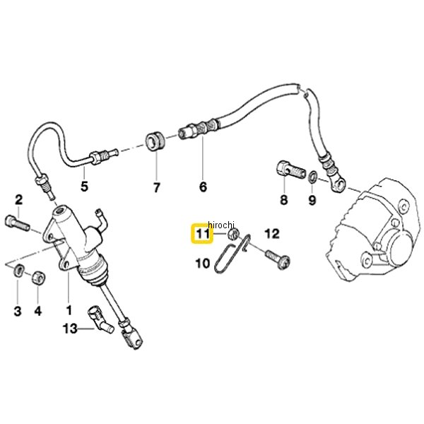 BMW純正 セルフロック六角ナット M6 07147153450 HD店