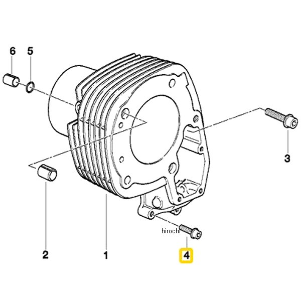 BMW純正 ボルト、コーティング付き M6X35-Z3-8.8-ZN 11117658018 HD店