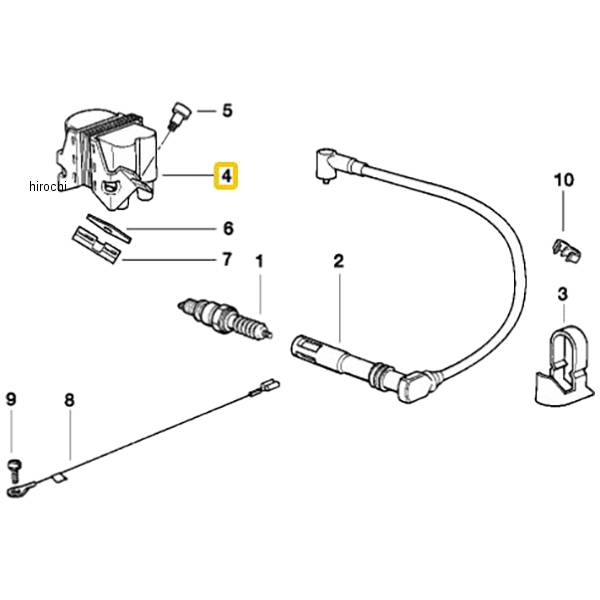 BMW純正 イグニッション コイル シールド線付き 12131342178 HD店