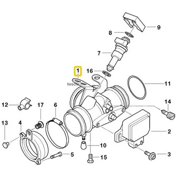 BMW純正 スロットル バタフライ LH 13541342495 HD店