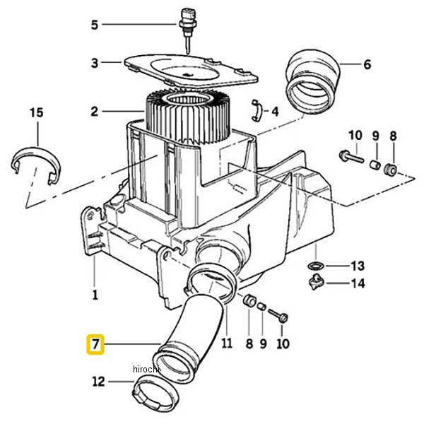 BMW純正 インテーク パイプ RH 13711341406 HD店