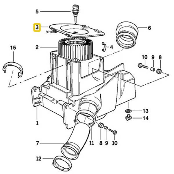 BMW純正 エア クリーナー カバー 13717655663 HD店