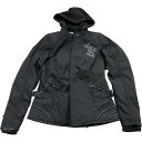 【即納】 ハーレー純正 新品 ライディングジャケット スクロールスカル 3in1 黒 レディース Lサイズ 98246-18VW/000L HD店