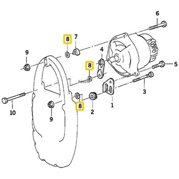 BMW純正 スペーサー 1,0mm 32417677943 HD店