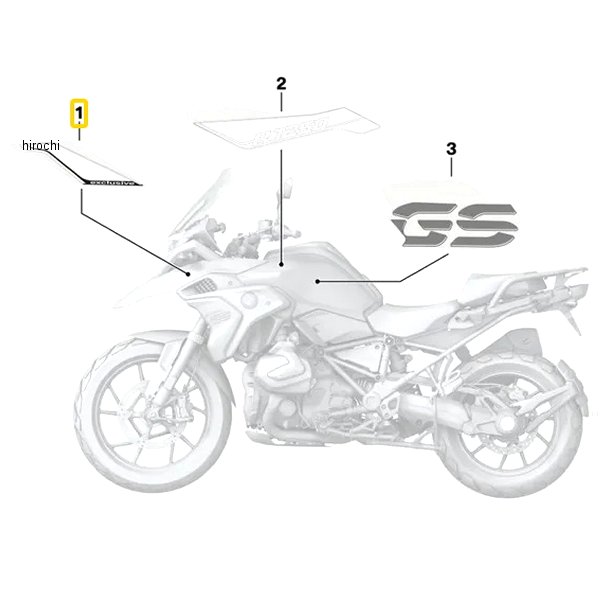 BMW純正 エンブレム LH 51148406721 HD店