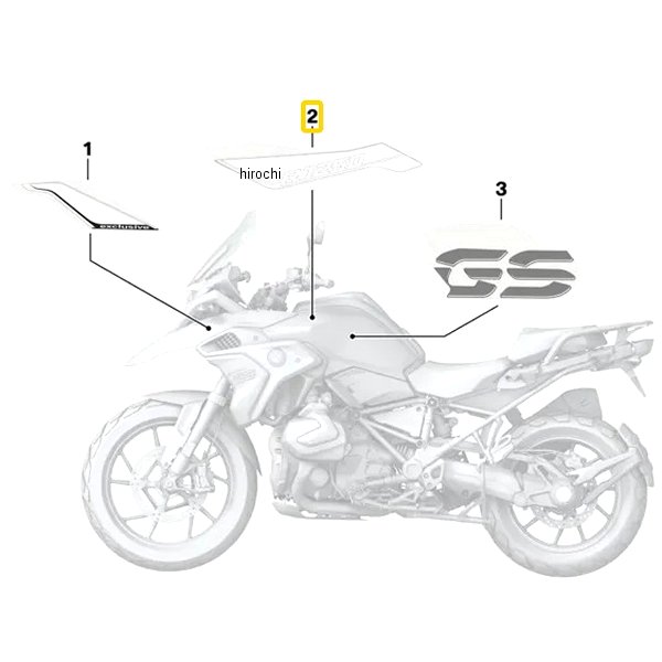 BMW純正 エンブレム RH 51148406724 HD店