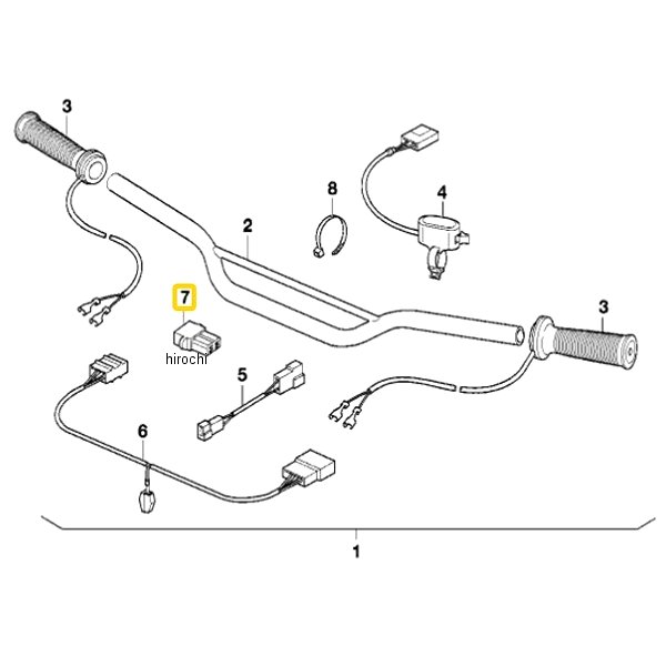 BMW純正 コネクター ケース 4-POLIG 61131361706 HD店