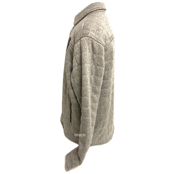 【即納】 ハーレー純正 新品 シャツジャケット キルティング グレー Lサイズ 96581-19VM/000L HD店