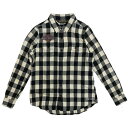 【即納】 ハーレー純正 新品 長袖 シャツ チェック Vツイン イーグル 黒/白 レディース Mサイズ 96314-19VW/000M HD店