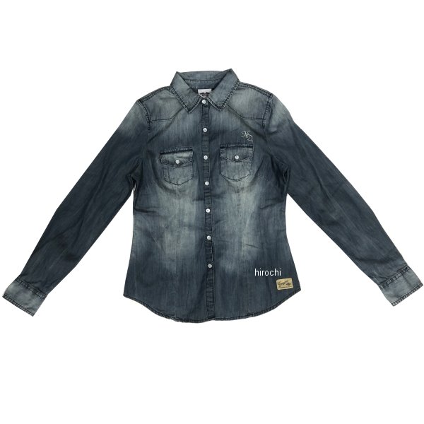 【即納】 ハーレー純正 新品 デニムシャツ クラシック レディース 青 XSサイズ 99159-17VW/002S HD店
