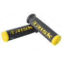 リスクレーシング RISK RACINGFUSION 2.0 ATV/MTB グリップ 黄色 RISK-00293 HD店