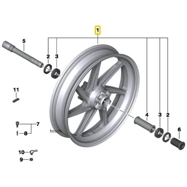 BMW純正 F ホィール、黒 36318548892 HD店