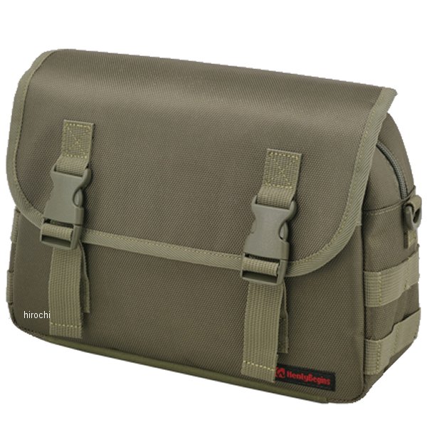 【メーカー在庫あり】 デイトナ ヘンリービギンズ DHS-22 サドルバッグ 6L 緑 30816 HD店