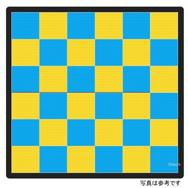 テックタイル TECTile Bike-1セット 1,090mm×2,410mm 青/黄 TECTILE-GARAGE0001-BL-YE HD店