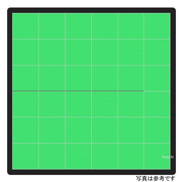 テックタイル TECTile Car-Sセット 2,080mm×4,060mm 緑/緑 TECTILE-GARAGE0005-GN-GN HD店
