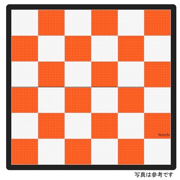 テックタイル TECTile Car-Lセット 3,400mm×6,040mm 白/オレンジ TECTILE-GARAGE0007-WH-OR HD店