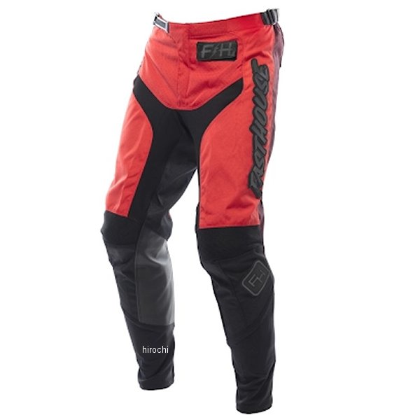 【メーカー在庫あり】 ファストハウス FASTHOUSE 春夏モデル ユース パンツ グラインドハウス 赤/黒 Y26サイズ 4270-4026 HD店