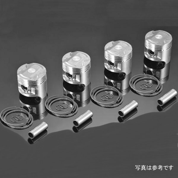 【メーカー在庫あり】 エムテック中京 M-TEC中京 MRS ピストンキット STD リング付き CBR400F CBR4-P2 HD店