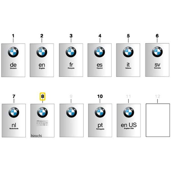 BMW純正 取扱説明書 公用車 01408358475 HD店