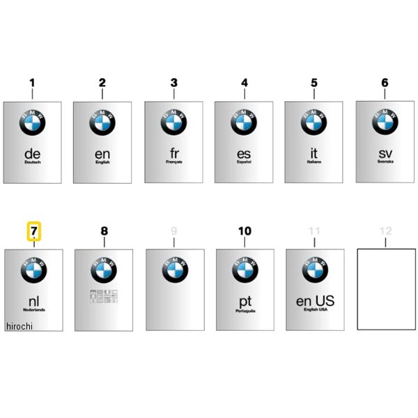BMW純正 取扱説明書 公用車 01468525626 HD店